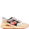 18202479_40576639_1000.jpg Diesel mesh-suede panelled sneakers