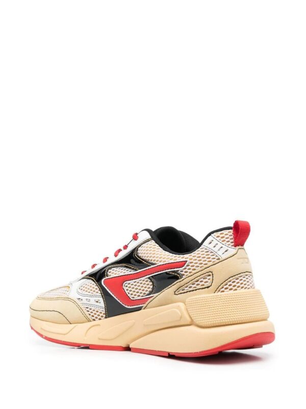 18202479_40576645_1000.jpg Diesel mesh-suede panelled sneakers