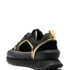 Balmain two-tone low-top sneakers