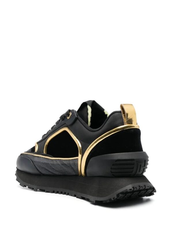 Balmain two-tone low-top sneakers