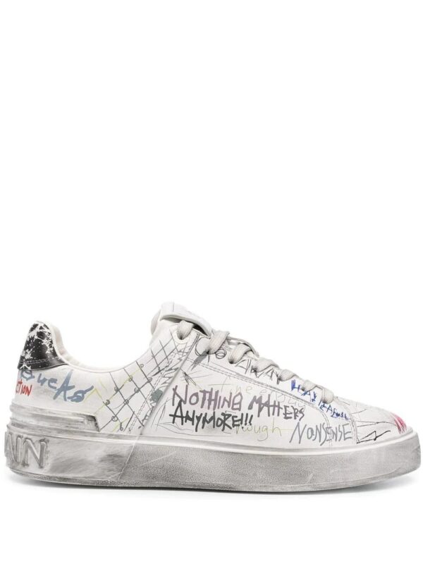 18222913_39035587_1000.jpg Balmain B-Court low-top sneakers