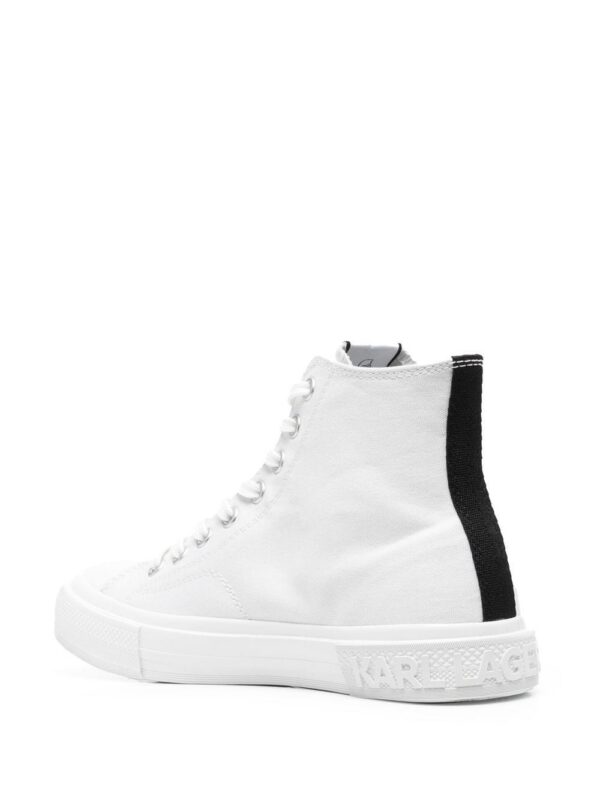 18246989_39674754_1000.jpg Karl Lagerfeld logo-print hi-top sneakers