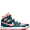 18395095_39470112_1000.jpg Jordan Air Jordan 1 Mid sneakers "Dark Teal Blue"