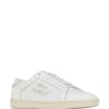 18430310_40523425_1000.jpg Saint Laurent studded low-top leather sneakers