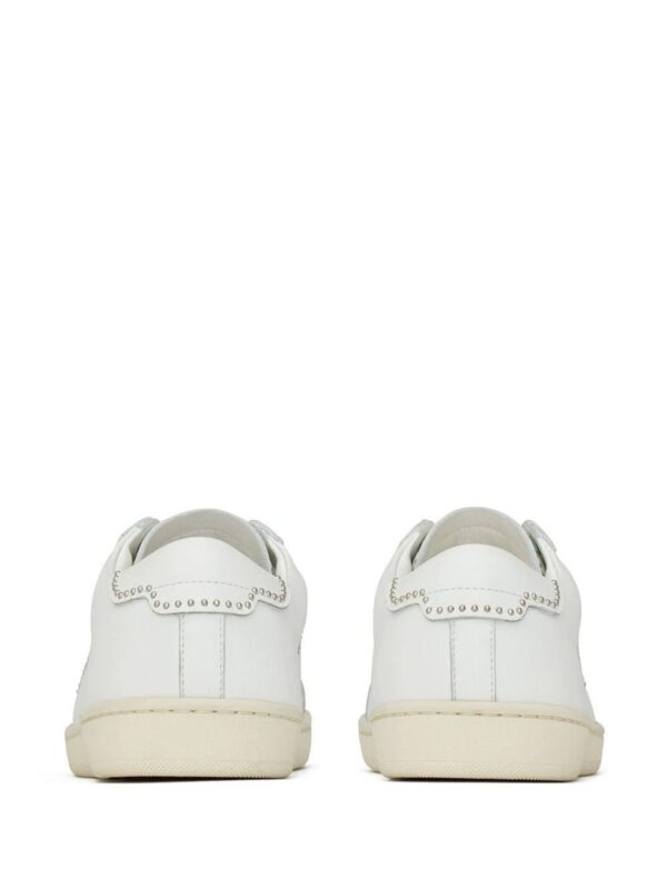 18430310_40526390_1000.jpg Saint Laurent studded low-top leather sneakers