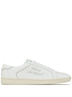 18430310_40526419_1000_48b9fd08-8a85-49f0-b912-34b7d304181f.jpg Saint Laurent studded low-top leather sneakers