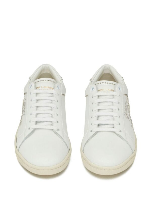 18430310_40526431_1000_cf885e30-ca2a-4400-8c36-5f385f7ba9e9.jpg Saint Laurent studded low-top leather sneakers