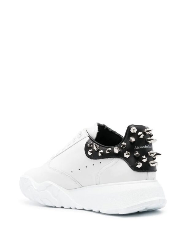 18478011_39885315_1000-1.jpg Alexander McQueen spike-stud detail Oversized sneakers