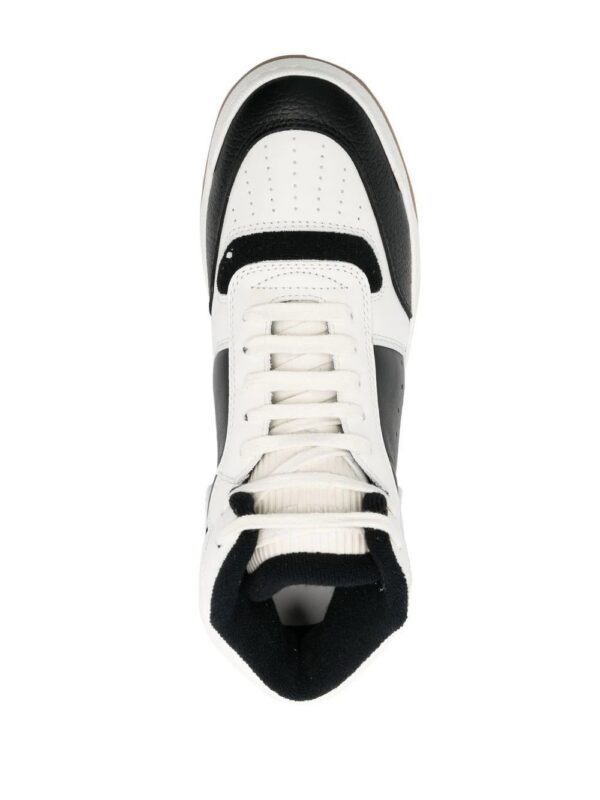 18520651_39872048_1000.jpg Saint Laurent colour-block high-top sneakers