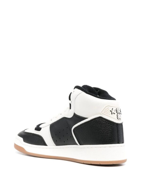18520651_39872054_1000.jpg Saint Laurent colour-block high-top sneakers