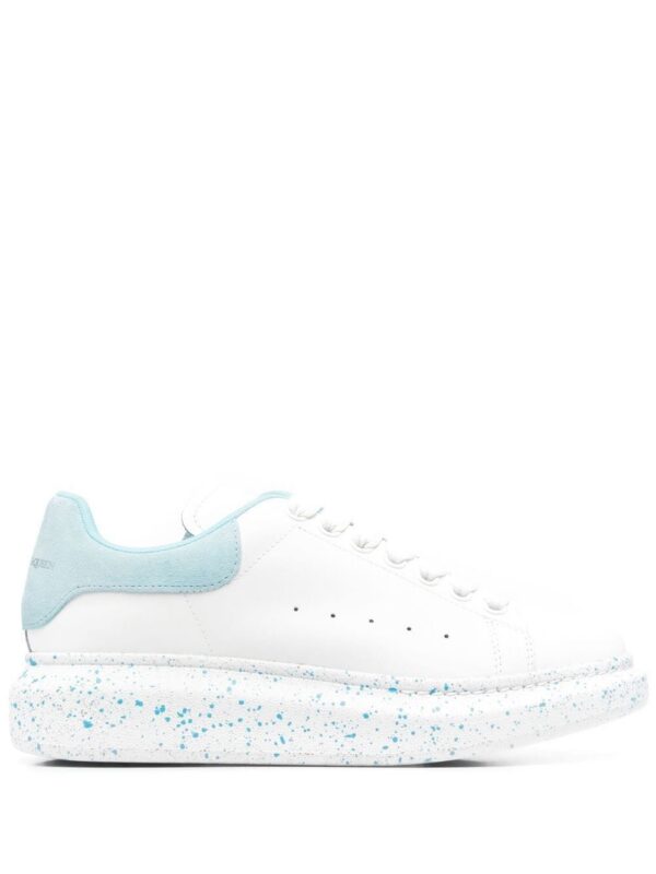 Alexander Mcqueen Oversized paint-splatter sneakers