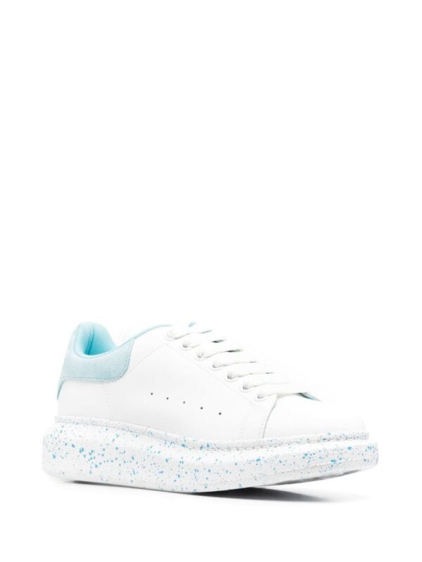 Alexander Mcqueen Oversized paint-splatter sneakers
