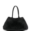18577137_40147783_1000.jpg DRAGON DIFFUSION Santa Croce interwoven leather tote bag