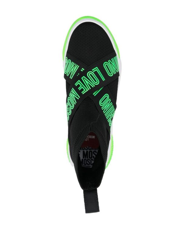 18610114_40160640_1000_69a1c16c-c97c-4932-a1b9-aaba5272eb19.jpg Love Moschino logo-strap high-top sneakers