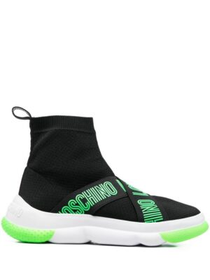 18610114_40160647_1000_1e4df00f-8d73-43ac-bdf2-108b7bf021f7.jpg Love Moschino logo-strap high-top sneakers