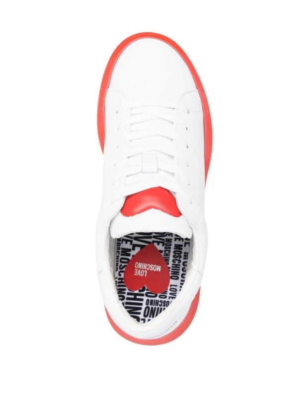 Love Moschino  logo-print low-top sneakers