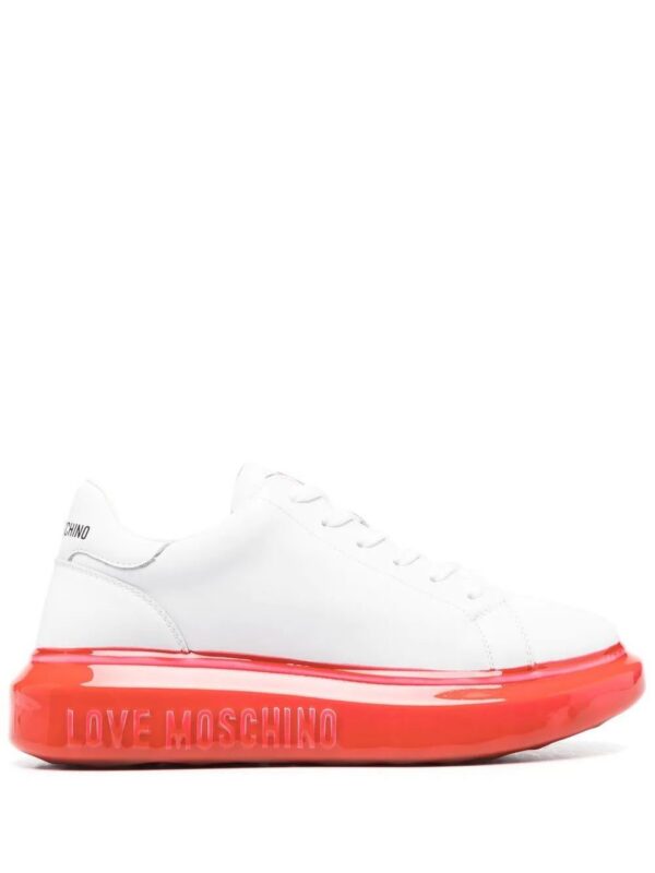 Love Moschino  logo-print low-top sneakers