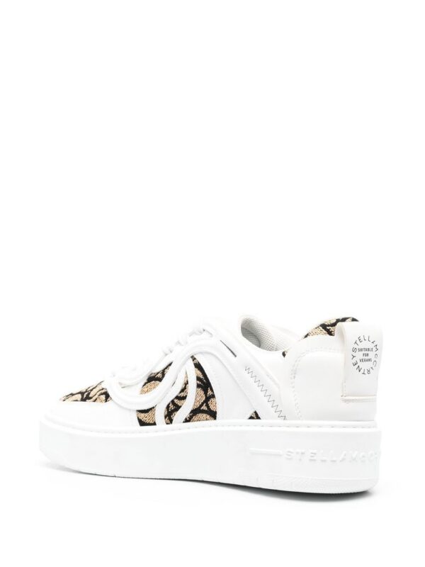 Stella McCartney embroidered-pattern low-top sneakers