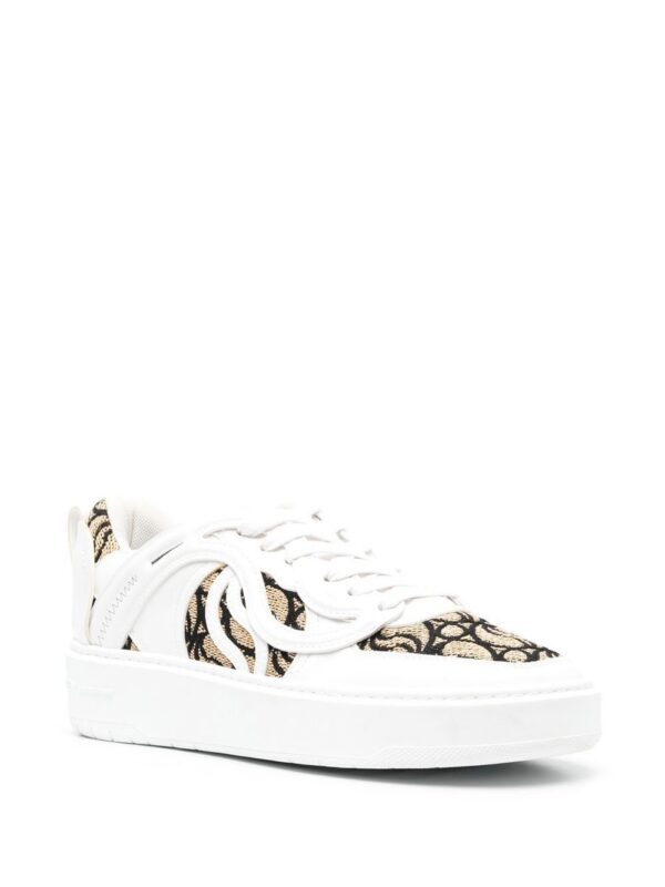 Stella McCartney embroidered-pattern low-top sneakers