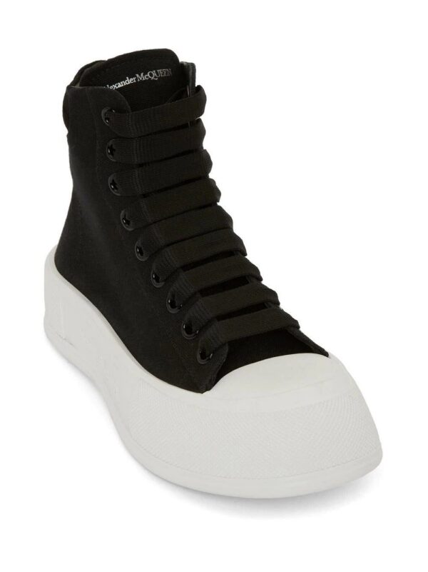 Alexander McQueen  Deck Plimsoll high-top sneakers
