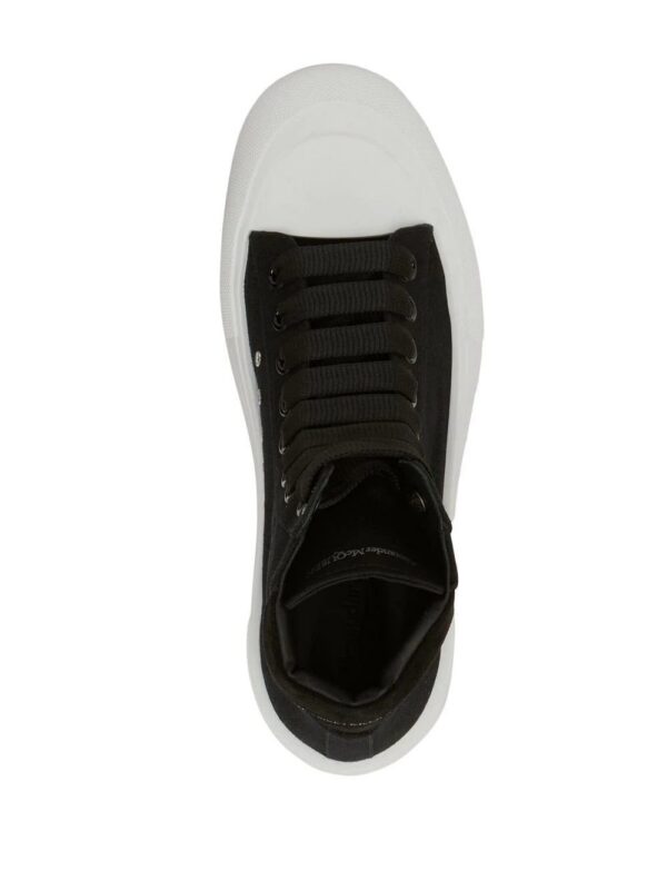 Alexander McQueen  Deck Plimsoll high-top sneakers