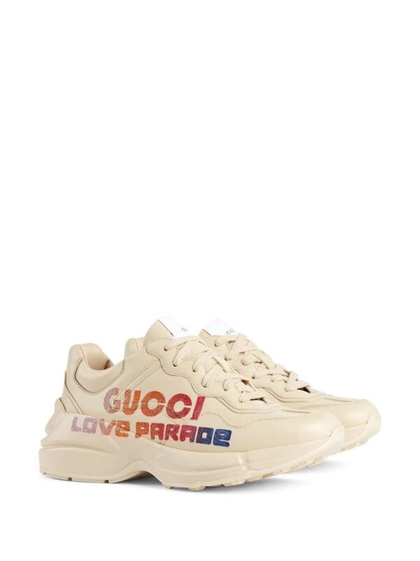18631290_40413091_1000.jpg Gucci Rhyton glitter-logo chunky trainers
