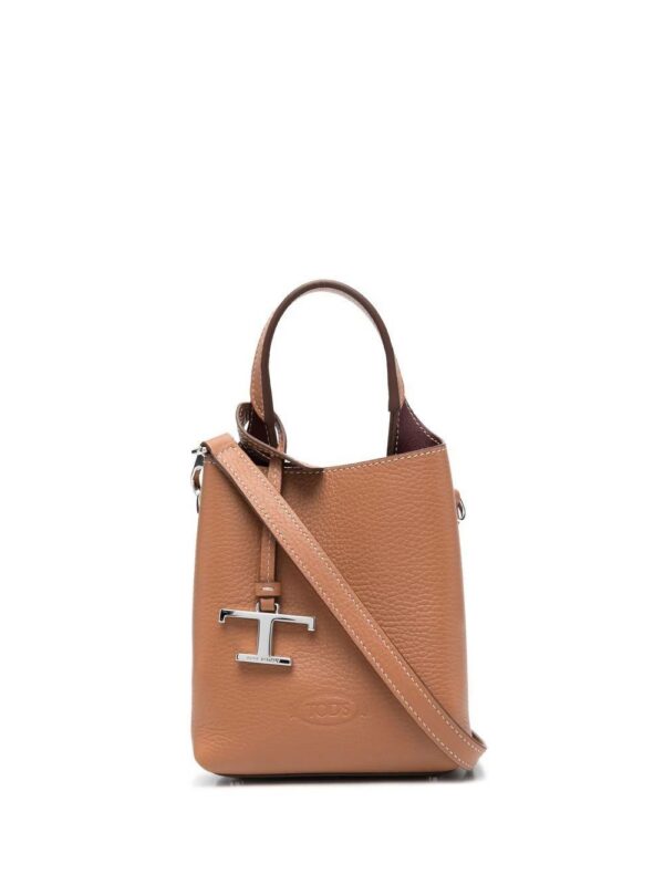 Tod's  logo-plaque tote bag