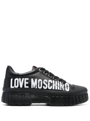 18674360_41288593_1000_72724bf1-34c6-44ec-a49a-679fbac729ed.jpg Love Moschino logo-print low-top sneakers