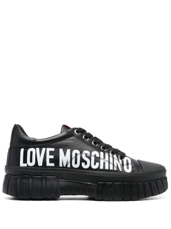18674360_41288593_1000_72724bf1-34c6-44ec-a49a-679fbac729ed.jpg Love Moschino logo-print low-top sneakers
