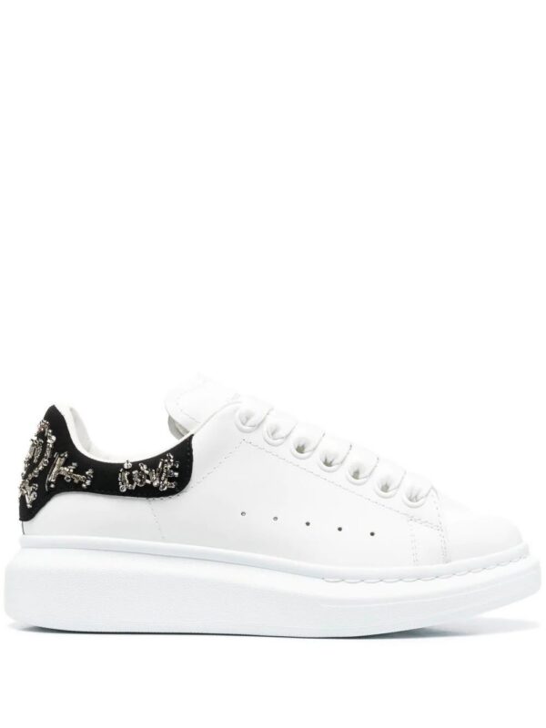 18674789_40506598_1000.jpg Alexander Mcqueen embellished low-top sneakers