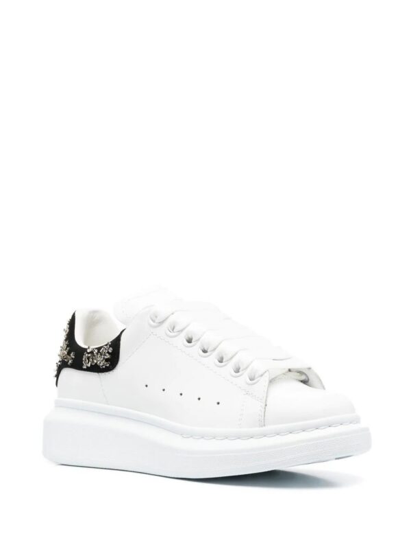 18674789_40506605_1000.jpg Alexander Mcqueen embellished low-top sneakers