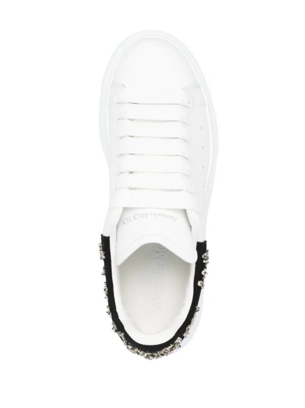 18674789_40507052_1000.jpg Alexander Mcqueen embellished low-top sneakers