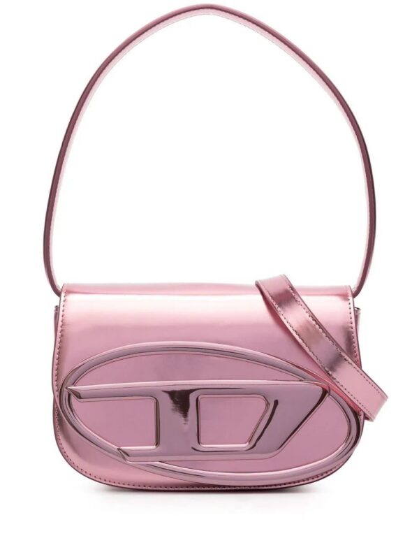Diesel  1DR metallic crossbody bag