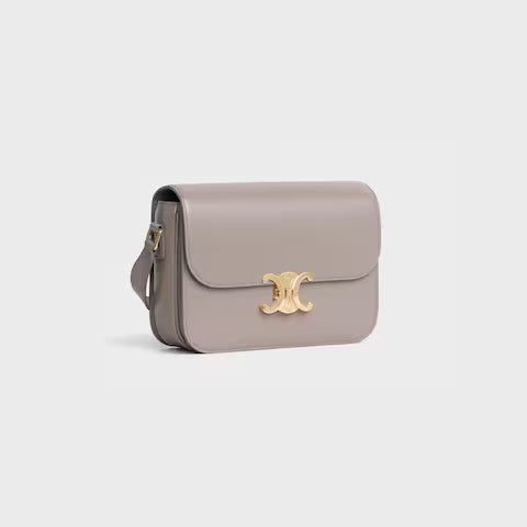 CELINE CLASSIQUE TRIOMPHE BAG IN shiny calfskin