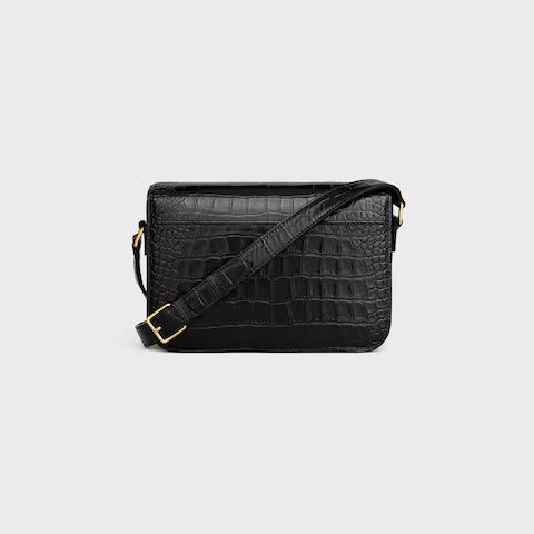 CELINE CLASSIQUE TRIOMPHE BAG IN Niloticus Crocodile