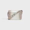 187364FPN-02VG_3_SS24_P2_W.jpg CELINE CLASSIQUE TRIOMPHE BAG in Niloticus Crocodile
