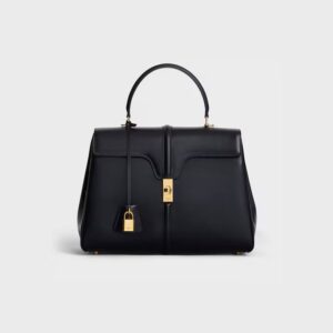 187373BEY-38NO_1_LIB.jpg CELINE Classique 16 Bag IN Satinated Calfskin