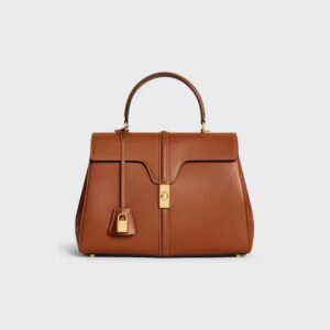 187373BF9-03TN_1_SUM23.jpg CELINE Classique 16 Bag IN natural calfskin