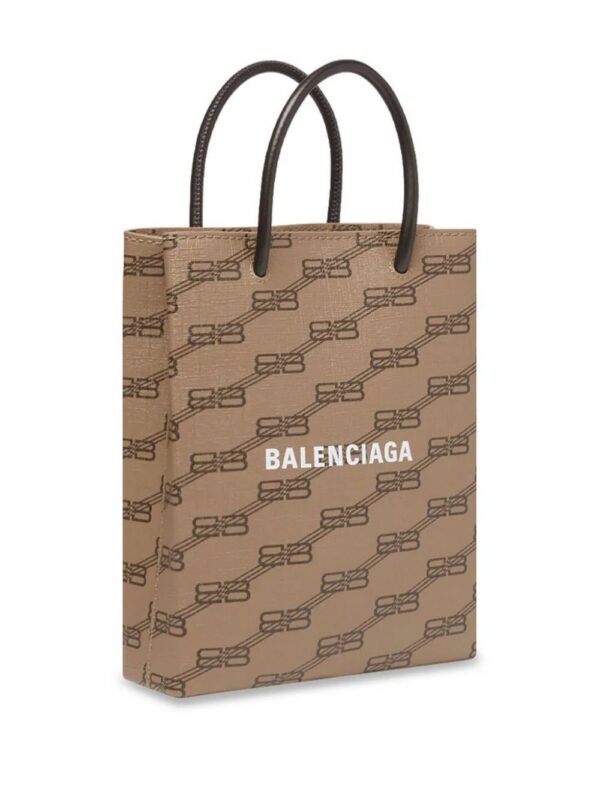 Balenciaga  BB monogram-print canvas tote bag