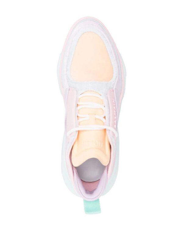 Balmain B-Bold colour-block sneakers