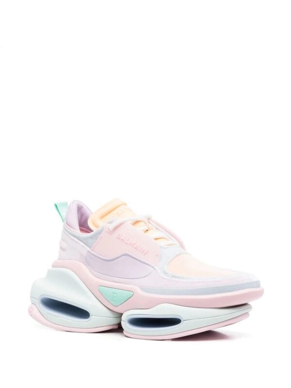 Balmain B-Bold colour-block sneakers