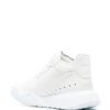 Alexander McQueen  perforated low-top sneakers.