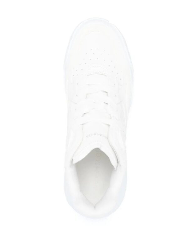 Alexander McQueen  perforated low-top sneakers.
