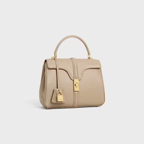 188003BEY-03CP_2_FW24_W.jpg CELINE Small 16 Bag in satinated calfskin