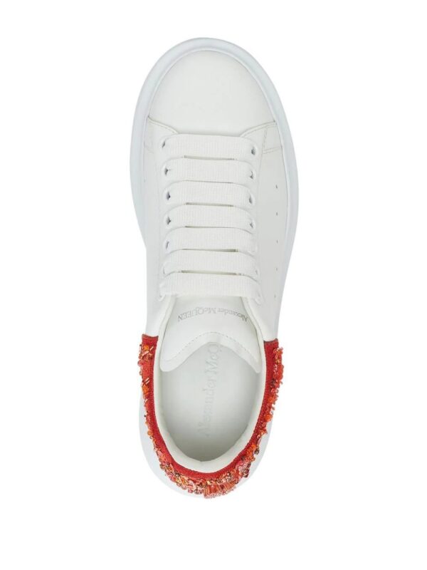 Alexander Mcqueen Oversize sequin-embellished sneakers
