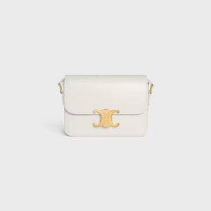 188423BF4-01RC_1_SUM25_W.jpg CELINE TEEN TRIOMPHE BAG IN shiny calfskin
