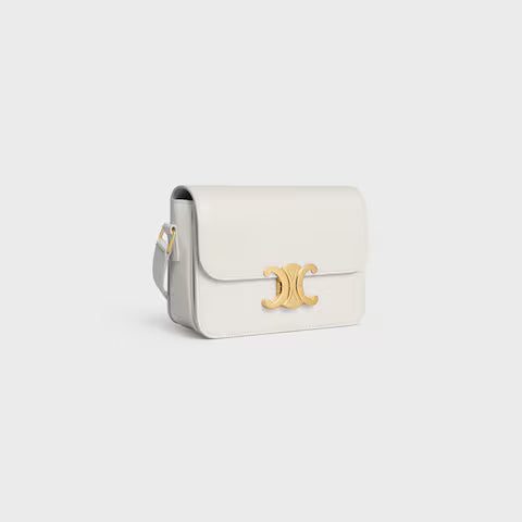 188423BF4-01RC_2_SUM25_W.jpg CELINE TEEN TRIOMPHE BAG IN shiny calfskin