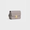188423BF4-10BL_2_FALL19_252452.jpg CELINE TEEN TRIOMPHE BAG IN shiny calfskin