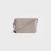 188423BF4-10BL_3_FALL19_252975.jpg CELINE TEEN TRIOMPHE BAG IN shiny calfskin
