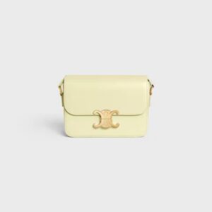 188423BF4-11LY_1_SS24_P1_W_2ebdeb0b-a6e8-4e73-987f-682cb431d398.jpg CELINE TEEN TRIOMPHE BAG IN shiny calfskin